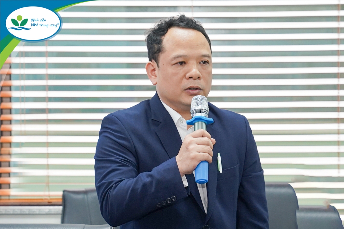 TS.BS Nguyễn Duy Việt, Phó Trưởng Khoa Ngoại Tiết niệu, BV Nhi Trung ương (Ảnh: BVCC)