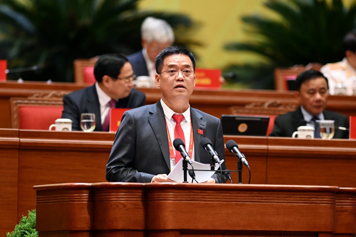 Đồng chí Lê Quốc Anh, Bí thư Đảng ủy đặc khu Phú Quốc, tỉnh An Giang (Ảnh: TTXVN)