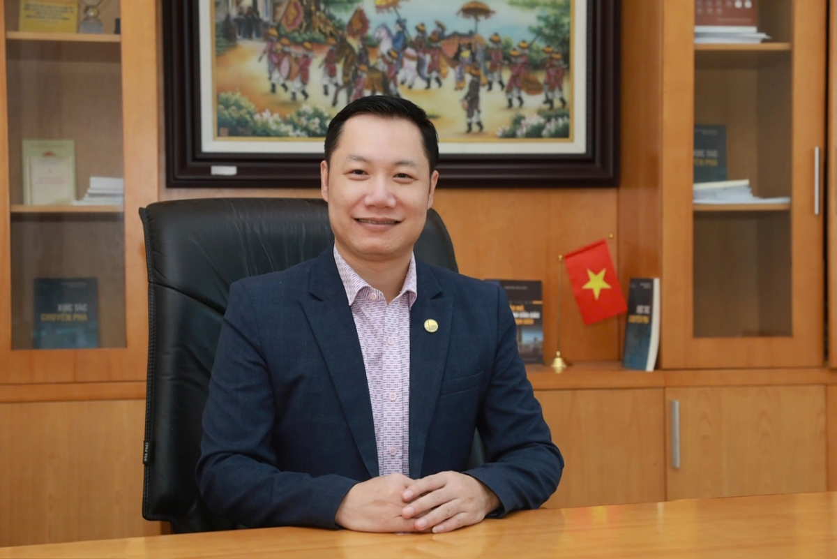 GS.TS Nguyễn Tiến Thảo- Vụ trưởng Vụ Giáo dục Đại học Bộ Giáo dục và Đào tạo. Ảnh Thu Lương