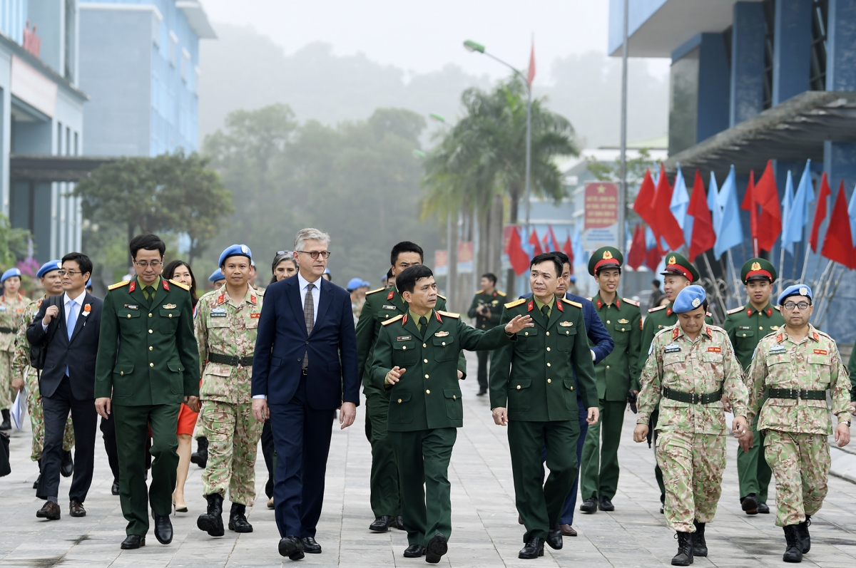 Hành trình vượt qua khó khăn, lực lượng Gìn giữ hòa bình Việt Nam đã hoàn thành nhiệm vụ của một thành viên  “có trách nhiệm trong cộng đồng quốc tế, góp phần thúc đẩy hợp tác đa phương trong quan hệ quốc tế, bảo vệ hòa bình, ổn định ở khu vực và trên thế giới”. Ảnh: NVCC