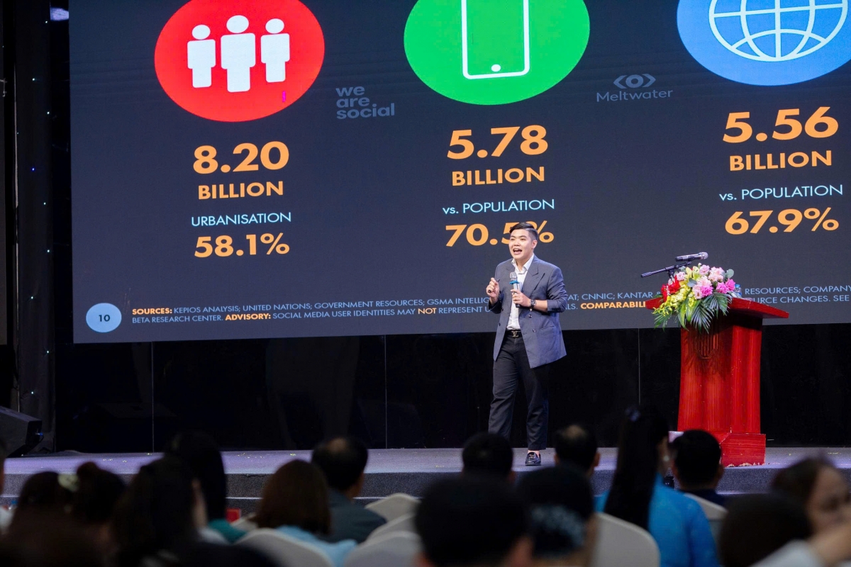 Lớp học bình dân số của tình nguyện viên Nguyễn Bá Khải (Ảnh: NVCC)