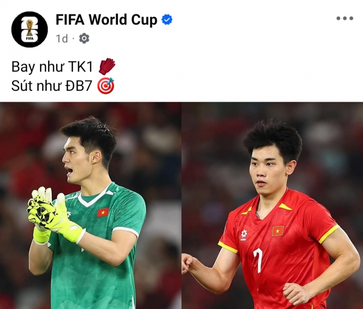 Hai gương mặt nổi bật nhất trong đội hình U23 Việt Nam (Ảnh: FIFA)