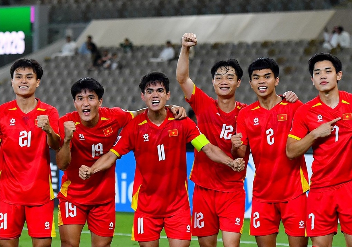 U23 Việt Nam khẳng định vị thế của đội bóng lớn (Ảnh: VFF)