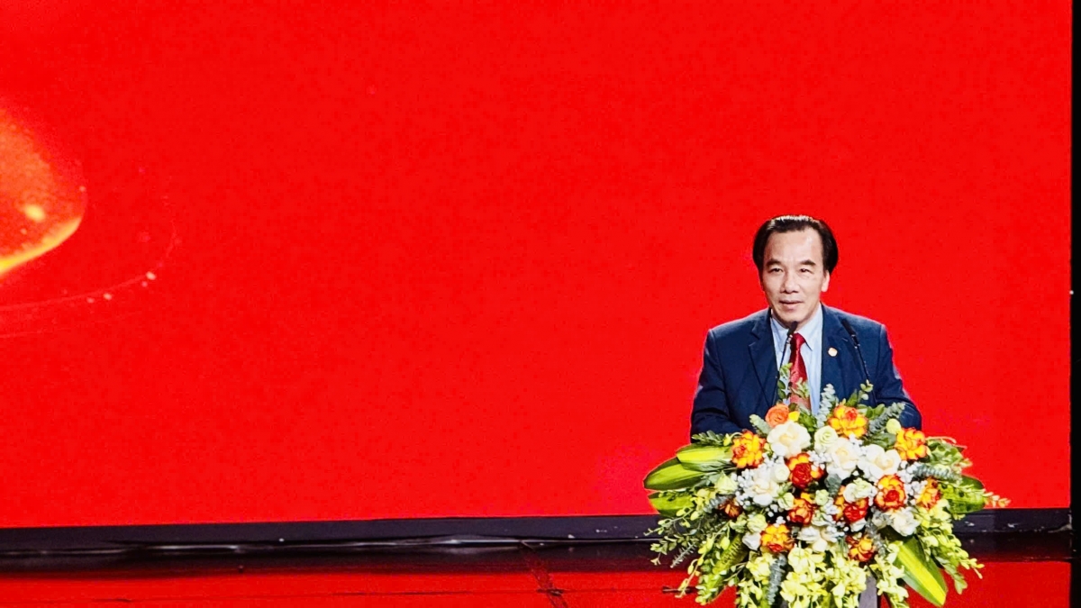 Ông Ngô Sách Thực, Uỷ viên Đoàn Chủ tịch Uỷ ban Trung ương MTTQ Việt Nam, Chủ tịch Hội Cứu trợ trẻ em tàn tật Việt Nam (Ảnh: BTC)