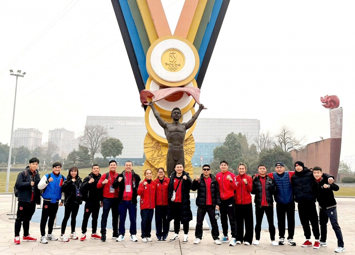 Võ thuật Việt Nam có sự tiến bộ vượt bậc trên bản đồ châu lục (Ảnh Liên đoàn võ thuật tổng hợp Việt Nam)