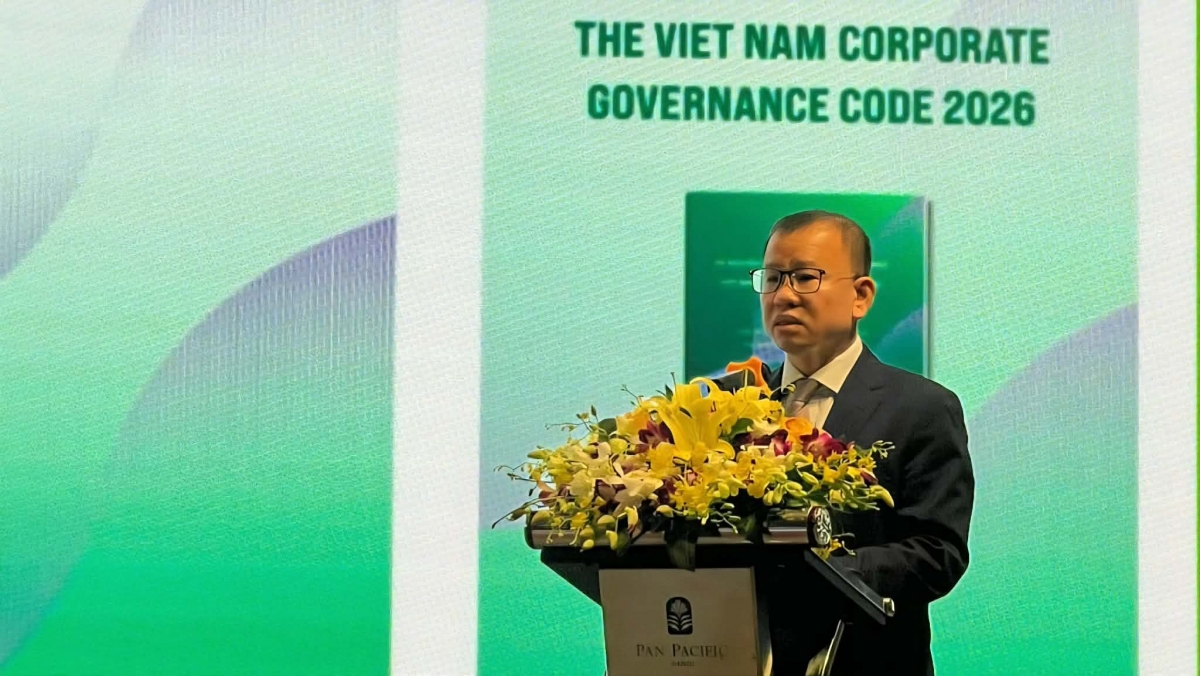 Phó Chủ tịch Ủy ban chứng khoán Nhà nước Nguyễn Hoàng Dương (Ảnh: Báo Nhân dân)