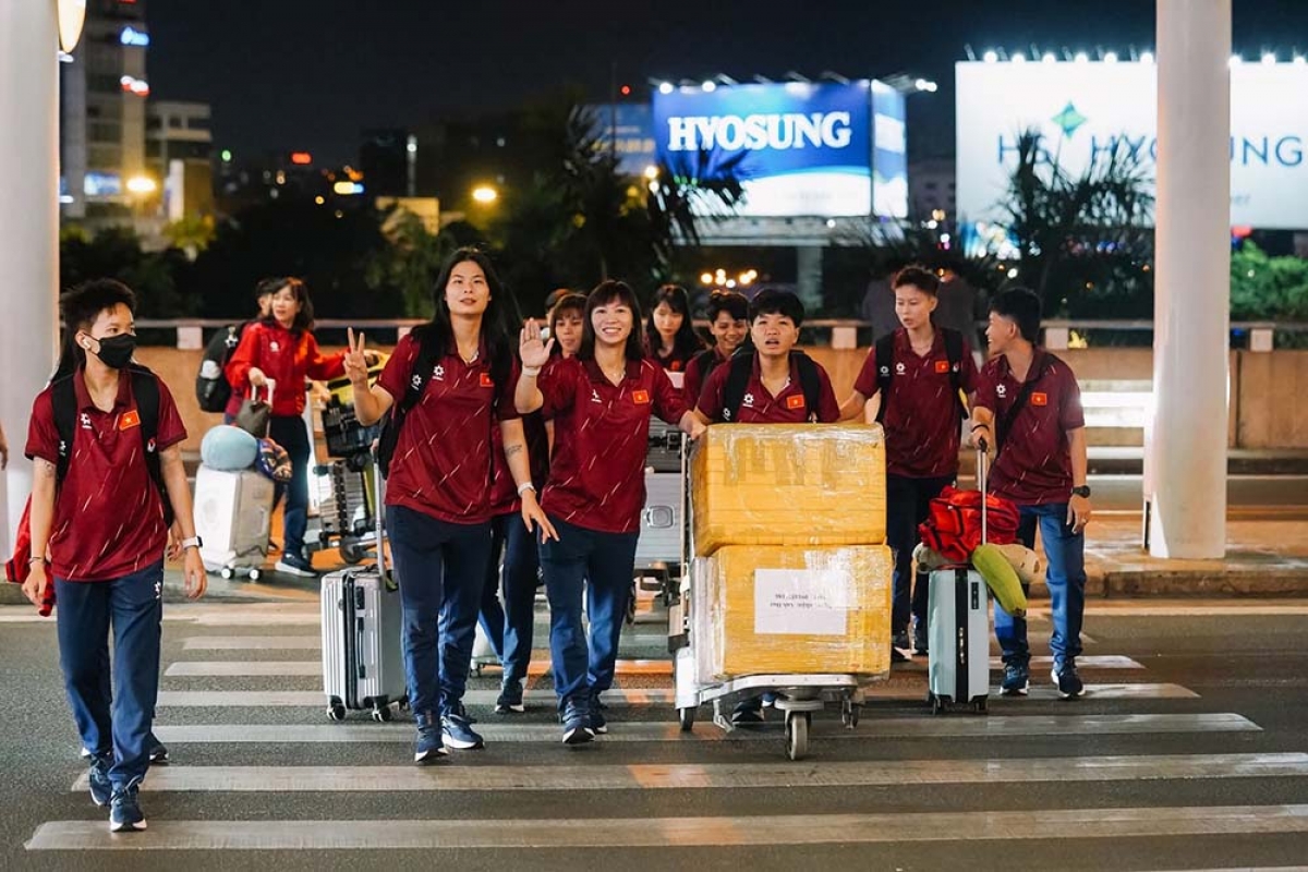 sẵn sàng cho chuyến tập huấn quan trọng. Ảnh VFF.