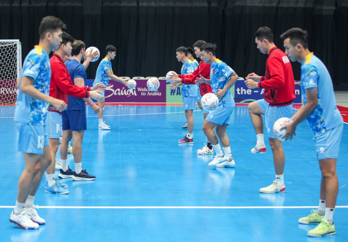 Toàn đội đã sẵn sàng cho trận đấu tranh vé vào bán kết (Ảnh: VFF)