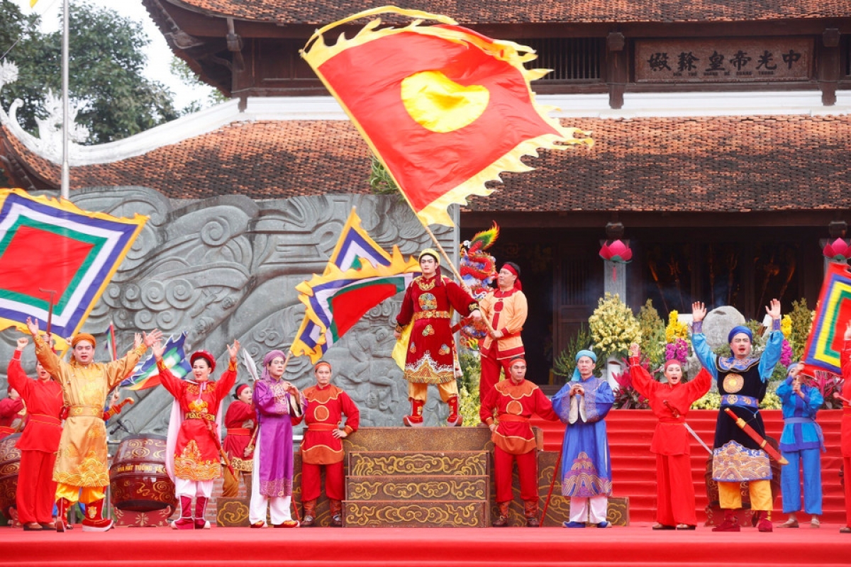 Hình ảnh người anh hùng Quang Trung - Nguyễn Huệ được tái hiện