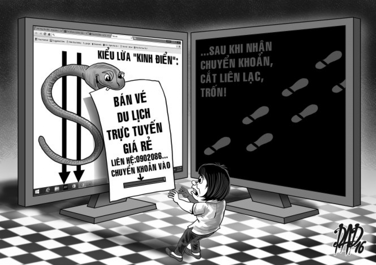 Nhiều chiêu thức lừa đảo du lịch tinh vi. Ảnh: tuoitre.vn