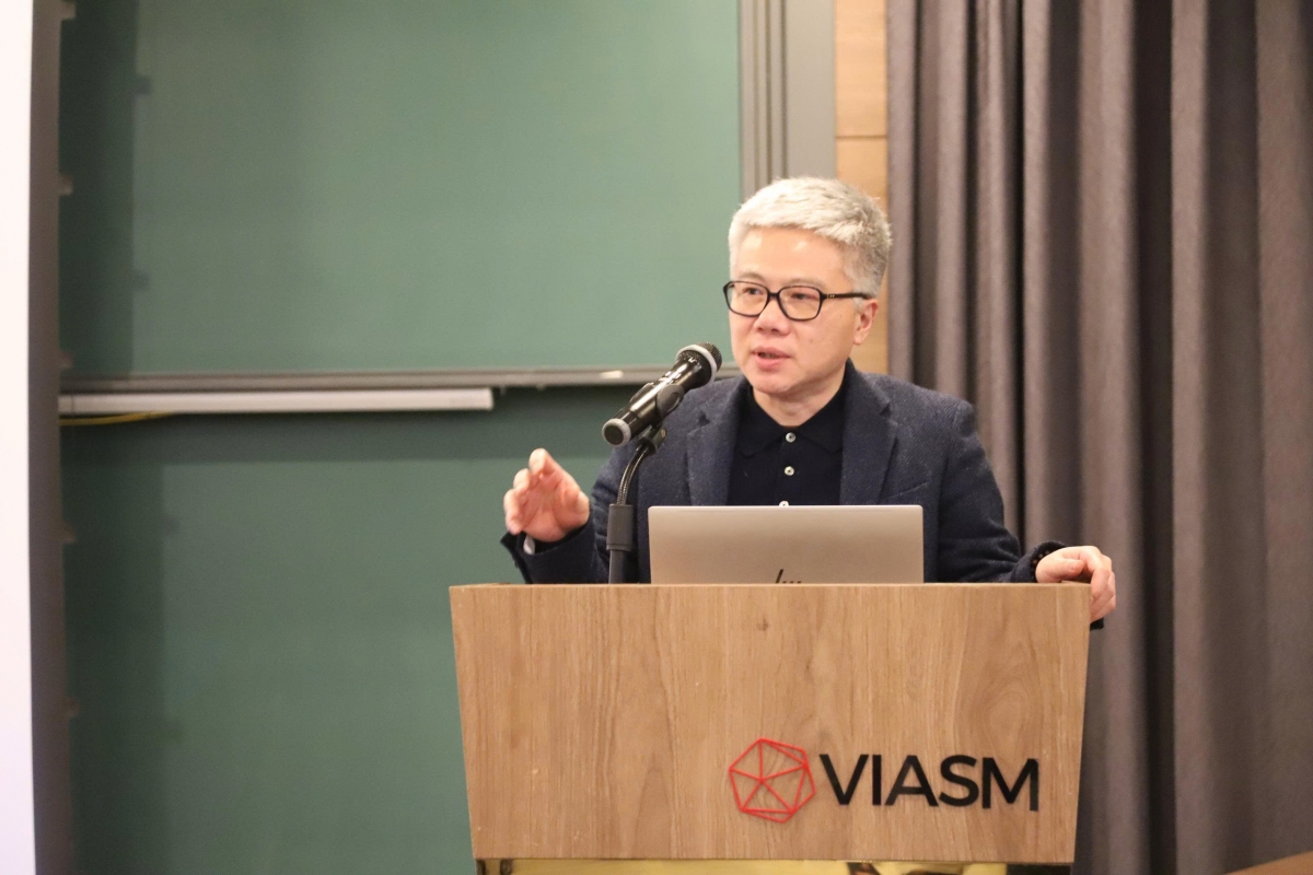 GS Ngô Bảo Châu - Giám đốc khoa học  Viện NCCCVT (Ảnh VIASM) 