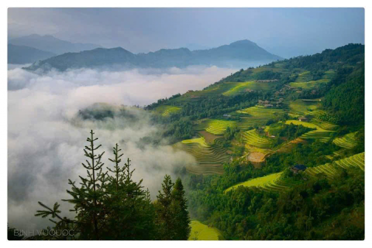 Sà Phìn yên bình. Ảnh: Quốc Bình