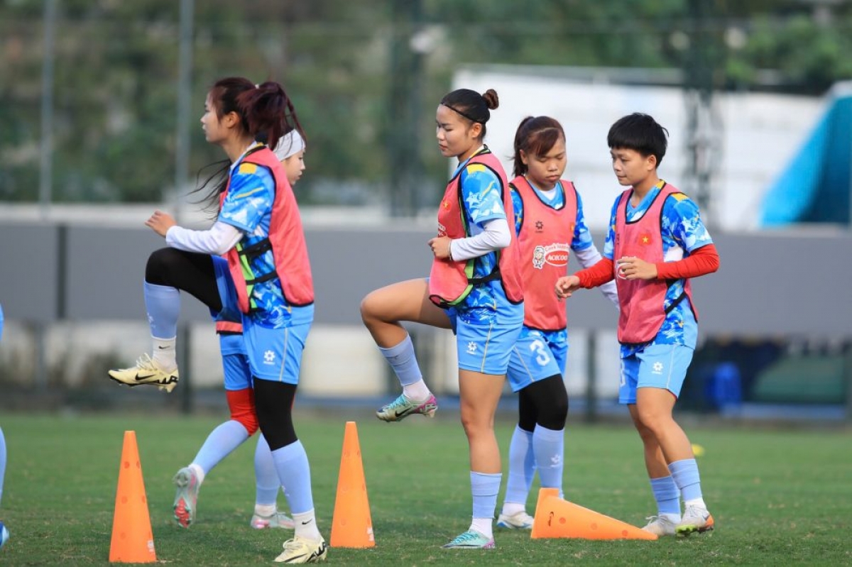 Hải Yến và các đồng đội hướng tới 2 trận giao hữu rất chất lượng tại Trung Quốc (Ảnh: VFF)