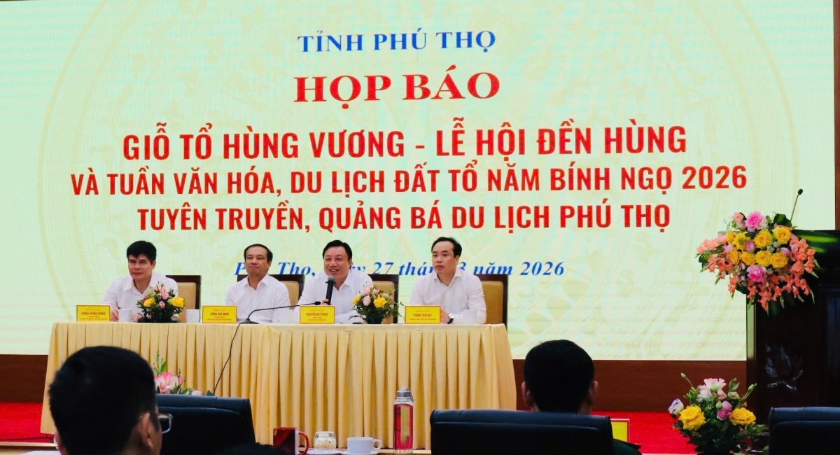 Giỗ Tổ Hùng Vương - Lễ hội Đền Hùng 2026: Nhiều sự kiện lần đầu tiên được tổ chức. Ảnh: Đoàn Hoa
