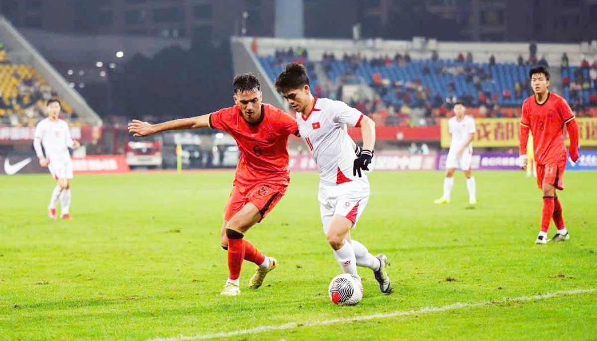 U23 Việt Nam sẽ có thay đổi lớn về lực lượng khi tái đấu U23 Trung Quốc (Ảnh: VFF)