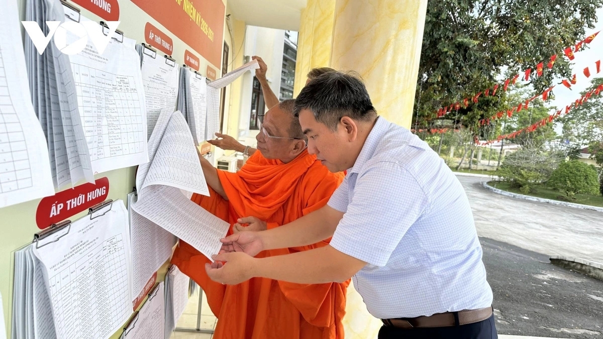 Danh sách đại biểu được niêm yết công khai để cử tri tìm hiểu thông tin kỹ lưỡng trước khi đưa ra quyết định lựa chọn