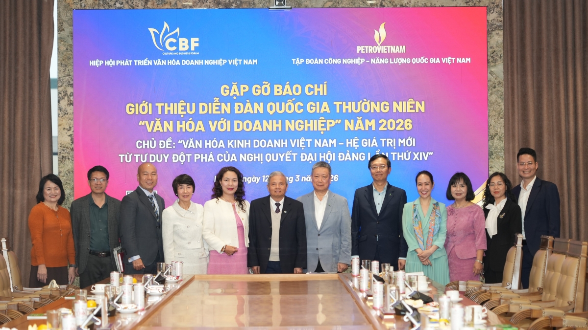 Các đại biểu tại cuộc họp báo
Ảnh: BTC