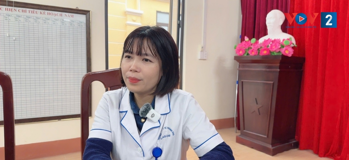 Chị Ngô Thị Hiệp, Phó Trưởng trạm phụ trách Trạm Y tế xã Gia Phú