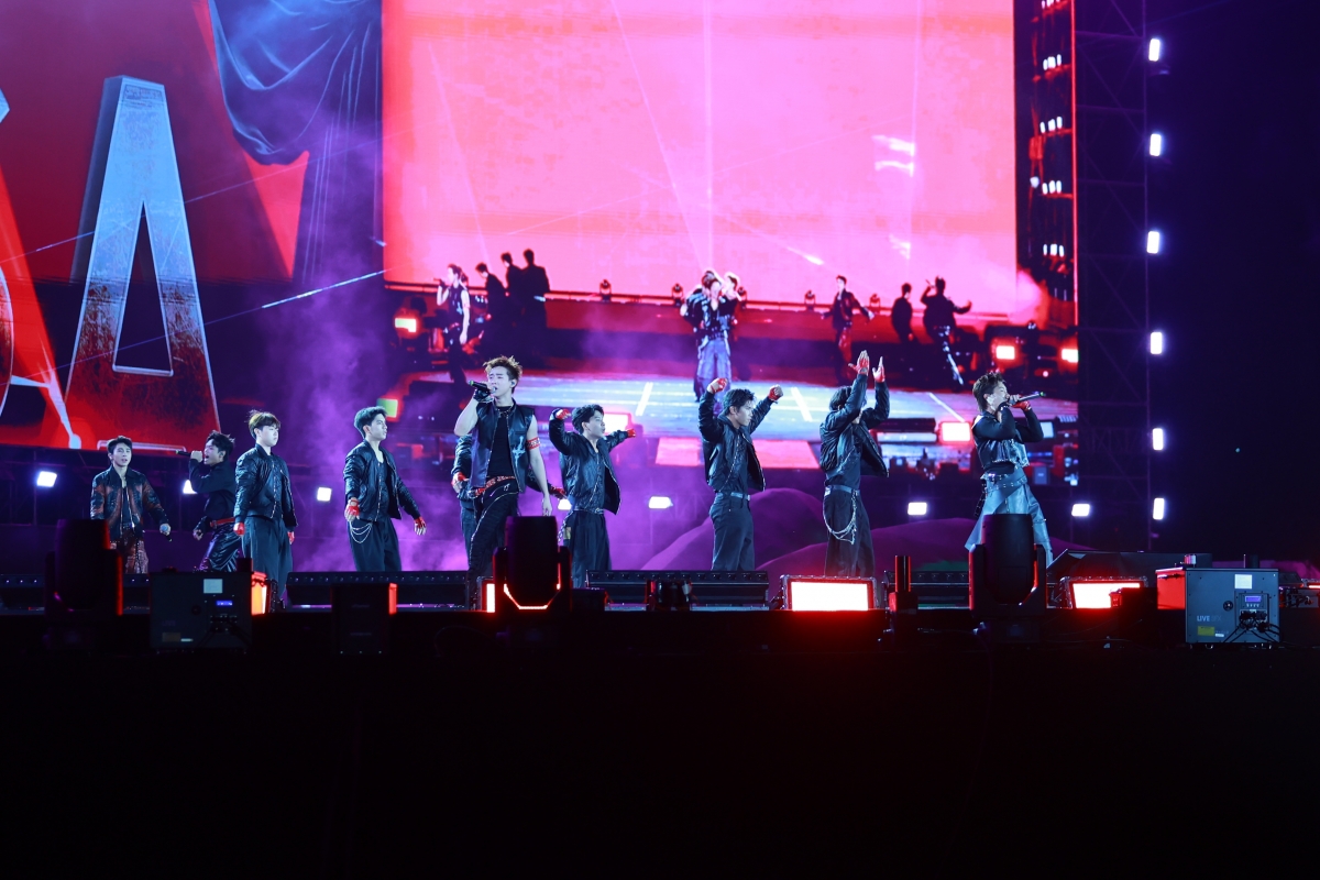 Các tiết mục trong Lễ khai mạc. Ảnh BTC