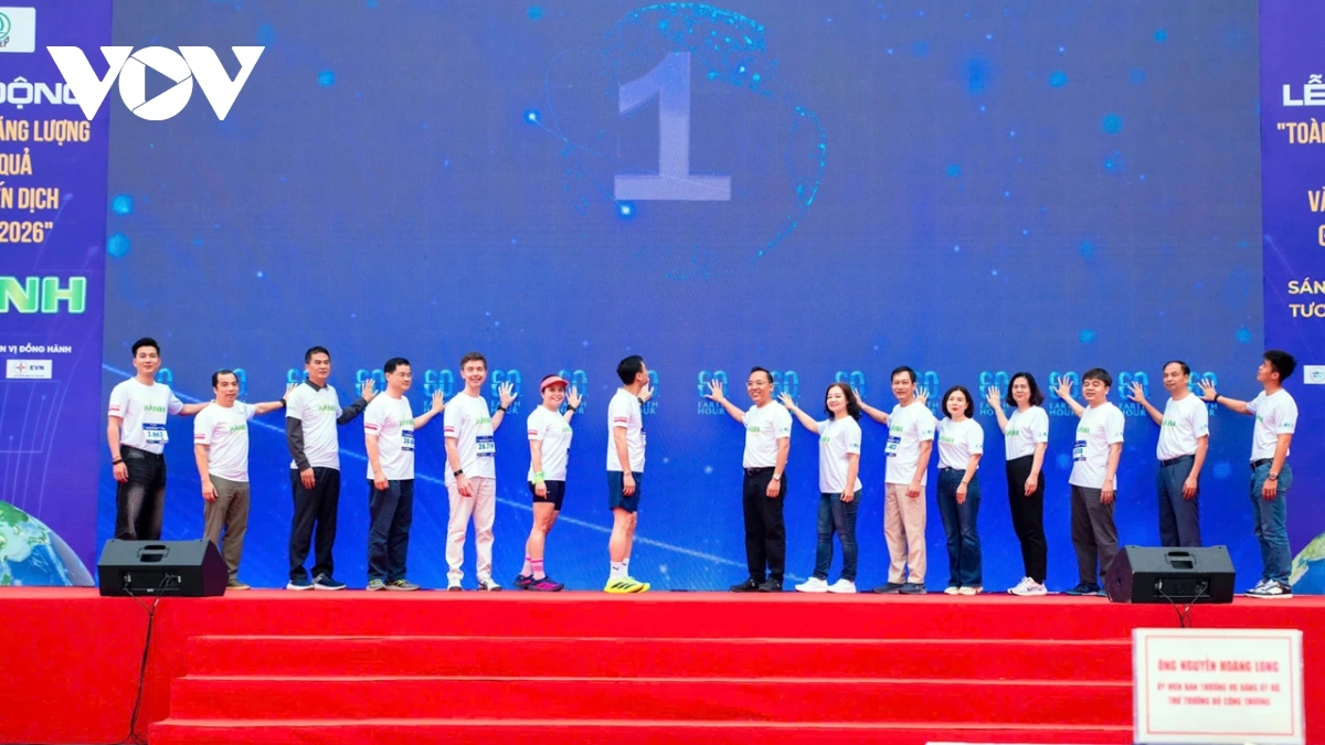 Nghi thức phát động “Toàn dân sử dụng năng lượng tiết kiệm hiệu quả và hưởng ứng Chiến dịch
Giờ Trái đất năm 2026”