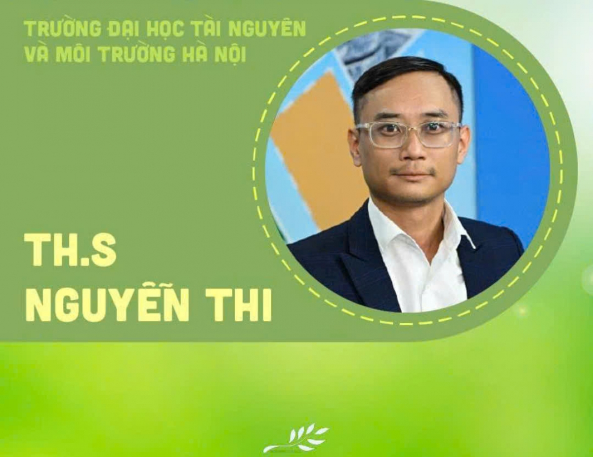 Ông Nguyễn Thi - Giảng viên chính Trường Đại học Tài nguyên và Môi trường Hà Nội - Ảnh: Nhân vật cung cấp