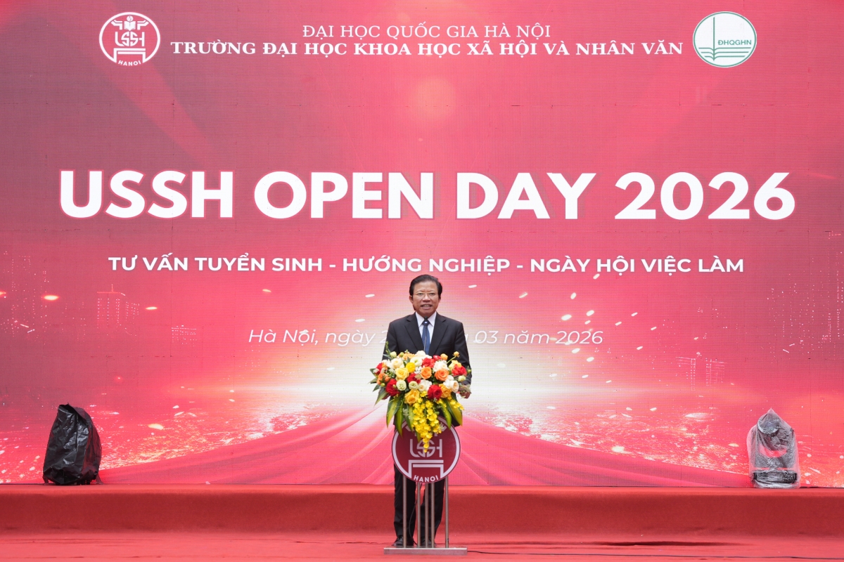 GS.TS. Hoàng Anh Tuấn, Hiệu trưởng Trường Đại học Khoa học-Xã hội và Nhân văn, ĐHQG Hà Nội (Ảnh: USSH)