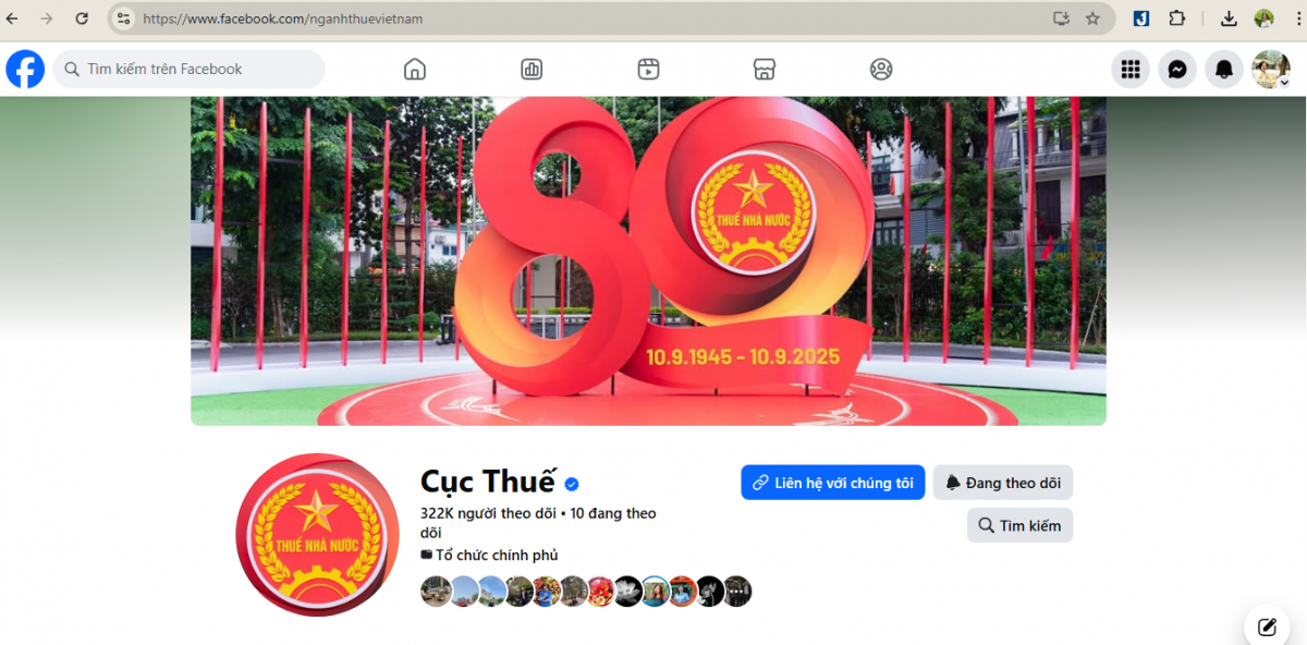 Hộ kinh doanh có thể theo dõi hướng dẫn kê khai trên fanpage của Cục Thuế