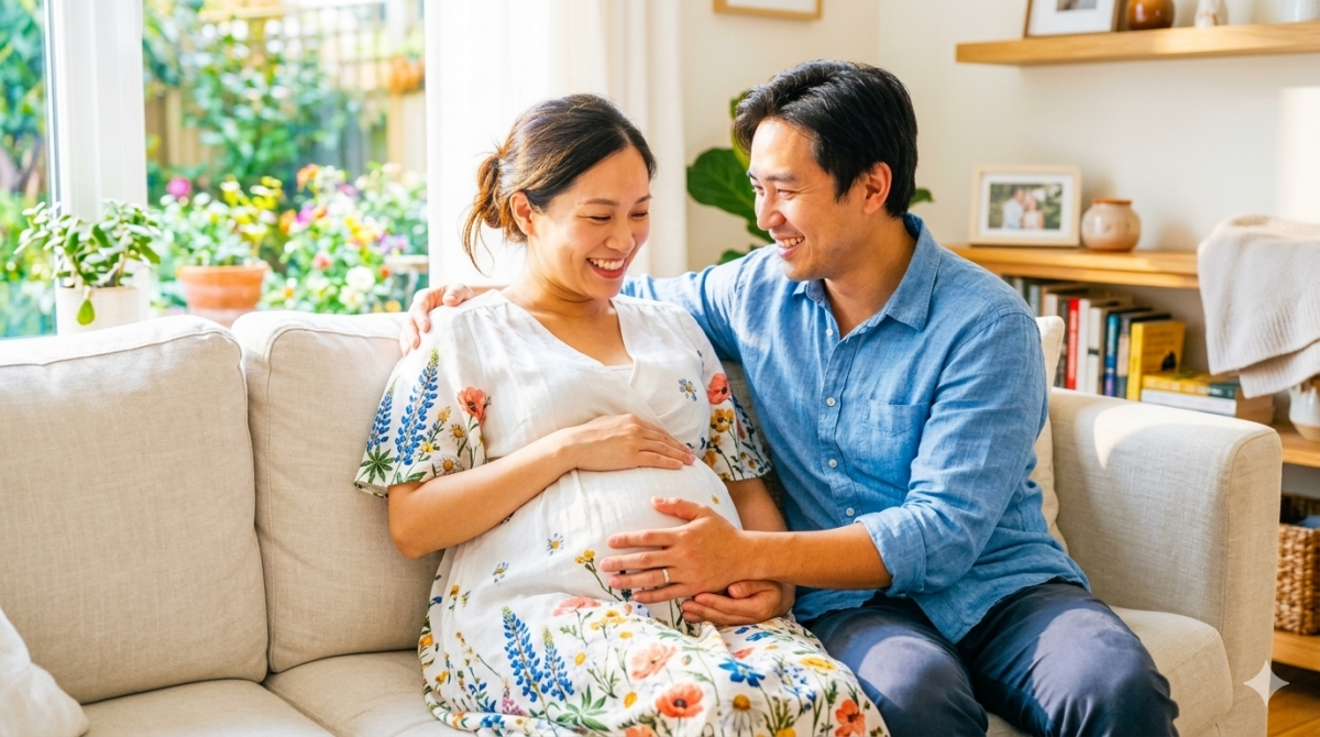 Việc lập kế hoạch và chuẩn bị trước khi mang thai giúp mẹ và bé an toàn, khỏe mạnh.
Ảnh minh họa do AI tạo