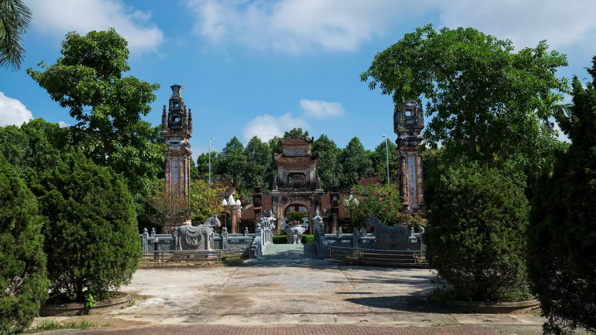 Đền thờ Thái sư Cương Quốc công Nguyễn Xí tại Nghệ An. Ảnh: baonghean.vn