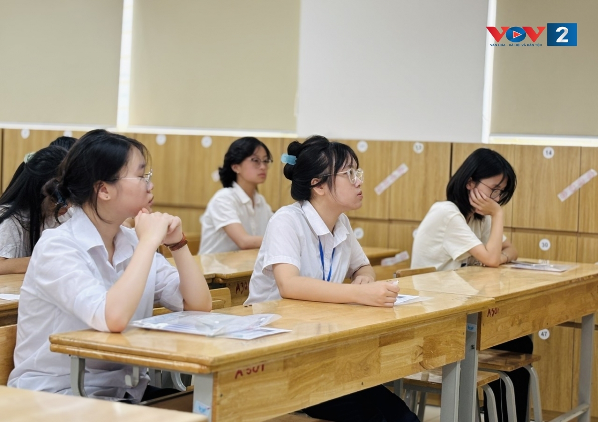 Thí sinh dự thi vào lớp 10 TP. Hà Nội năm học 2025-2026