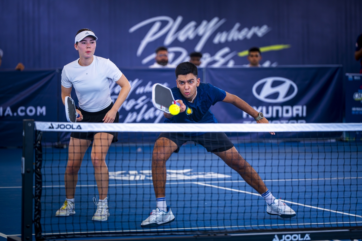 Một trận đấu tại giải MB Vietnam Open 2025 do New Sports phối hợp tổ chức (ảnh: BTC)