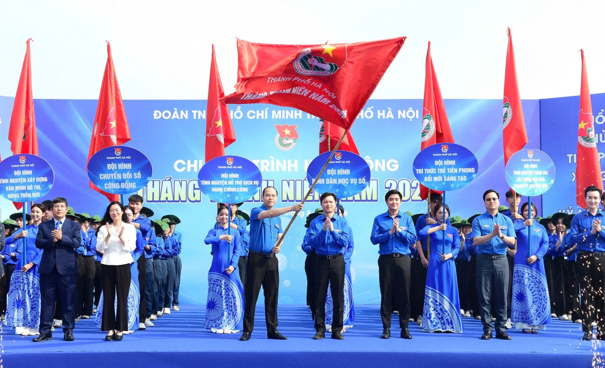 Nội dung về Bầu cử đại biểu Quốc hội và Hội đồng nhân dân các cấp nằm trong Chương trình phát động Tháng Thanh niên năm 2026. Ảnh: TĐHN