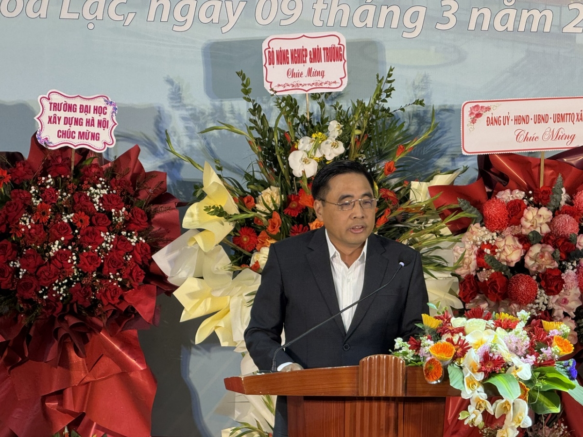 Thứ trưởng Bộ Nông nghiệp và Môi trường Nguyễn Quốc Trị
(Ảnh: Thu Lương)