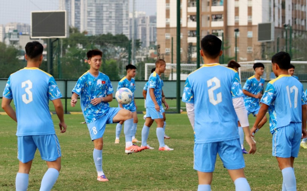 Các tuyển thủ U19 phải nỗ lực tối đa để trụ lại (Ảnh: VFF)