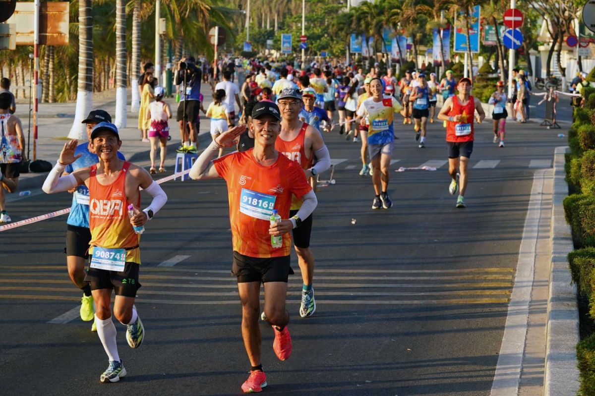 Sức hút của Tiền phong Marathon với 12 000 VĐV tham dự các nội dung (ảnh: BTC)