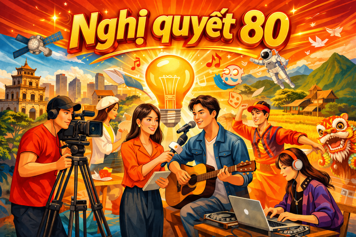 Nghị quyết 80-NQ/TW: Mở không gian sáng tạo cho người trẻ làm văn hóa ​​​​​​   