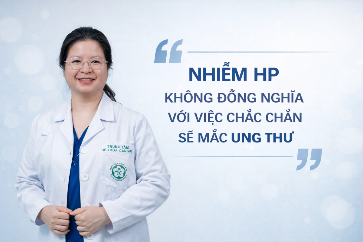 BS CKII Nguyễn Thị Thu Hiền – Trung tâm Tiêu hóa Gan mật, Bệnh viện Bạch Mai