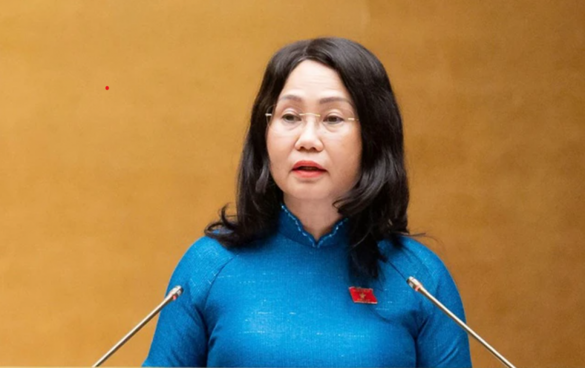 Bộ trưởng Bộ Văn hóa, Thể thao và Du lịch Lâm Thị Phương Thanh (Ảnh: Quochoi.vn)