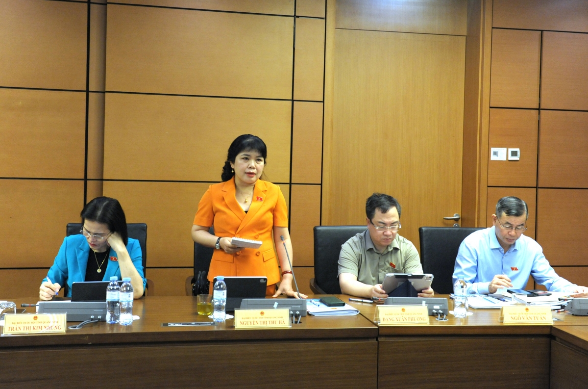 Đại biểu Nguyễn Thị Thu Hà, Đoàn Đại biểu Quốc hội tỉnh Quảng Ninh (Ảnh: Quochoi.vn)