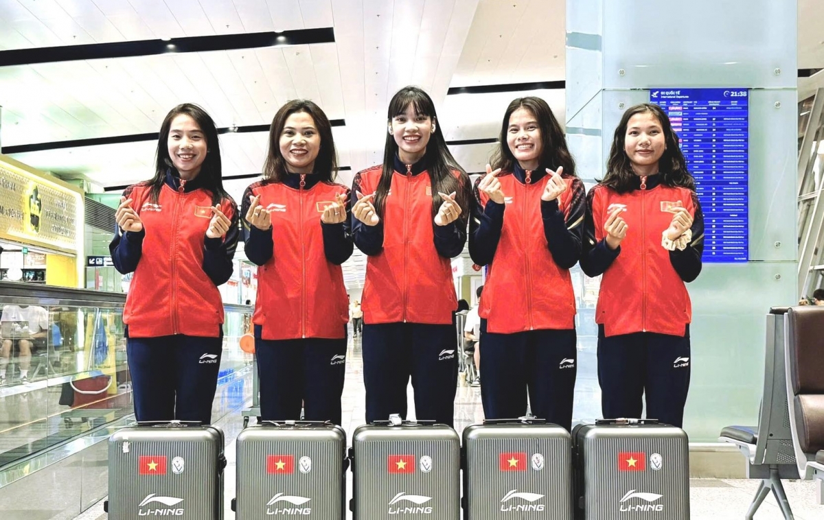 Tổ tiếp sức 4x400m nữ là một trong những niềm hy vọng vàng ở ASIAD 20
(Ảnh: Liên đoàn Điền kinh Việt Nam)