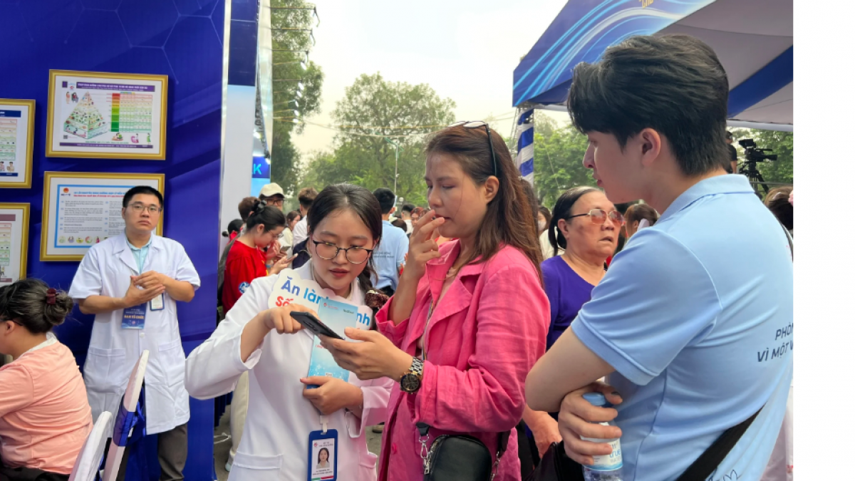 Ứng dụng Dinh dưỡng Việt nhân được sự quan tâm của nhiều người (Ảnh Internet)