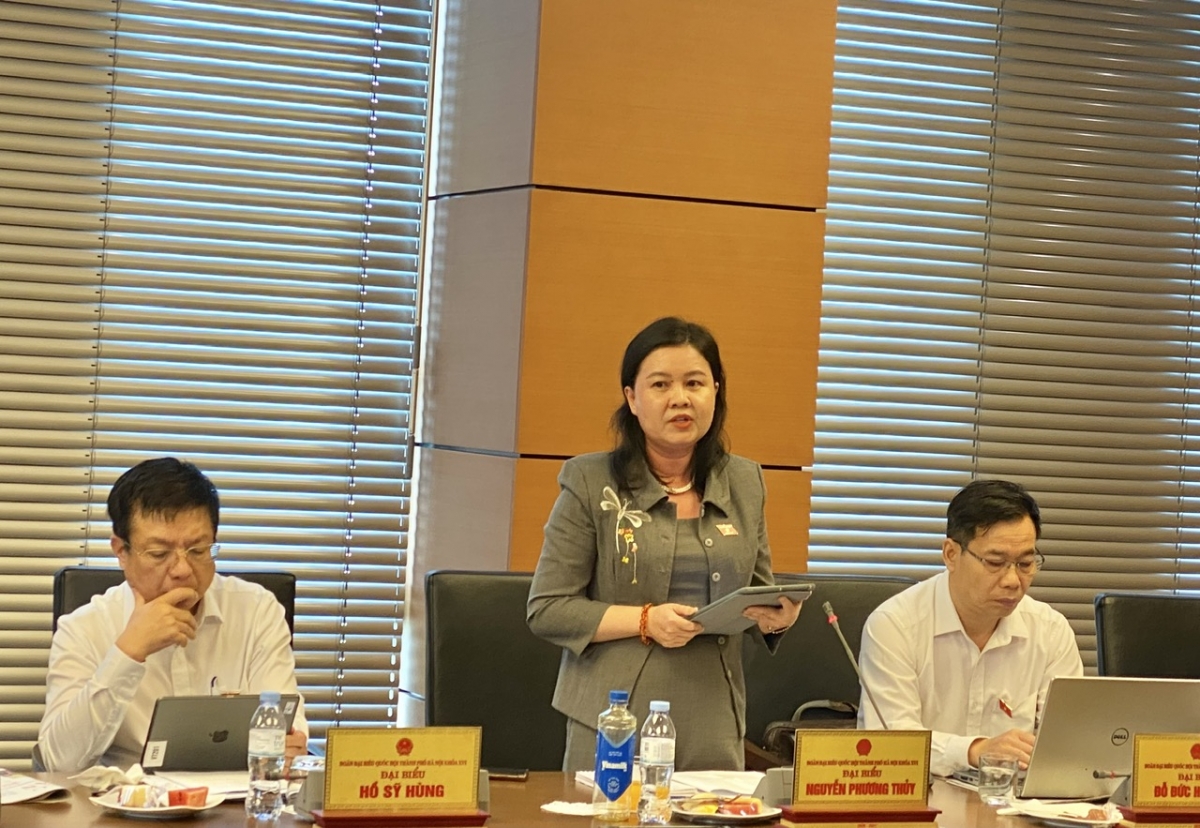 ĐBQH Nguyễn Phương Thủy đóng góp ý kiến về Dự thảo Luật Hộ tịch (sửa đổi)