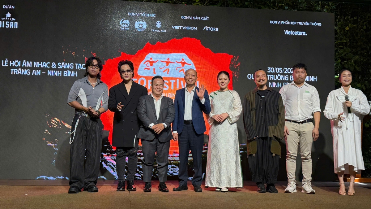 Một số nghệ sĩ sẽ tham gia Lễ hội Âm nhạc và Sáng tạo Tràng An Forestival. Ảnh: BTC