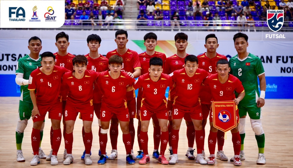 Đội tuyển Futsal Việt Nam đang mang đến diện mạo mới (Ảnh: Futsal Thailand)