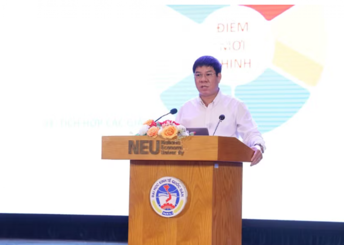 GS.TS Huỳnh Văn Chương, Cục trưởng Cục Quản lý chất lượng - Bộ GD&amp;ĐT
Ảnh: Nguyễn Mạnh