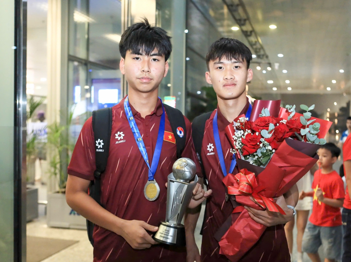 U17 Việt Nam đã xuất sắc vô địch Giải U17 Đông Nam Á 2026 với 5 trận bất bại, trong đó có 4 trận thắng, 1 hòa, ghi 19 bàn và chỉ để thủng lưới 1 bàn. (ảnh VFF)