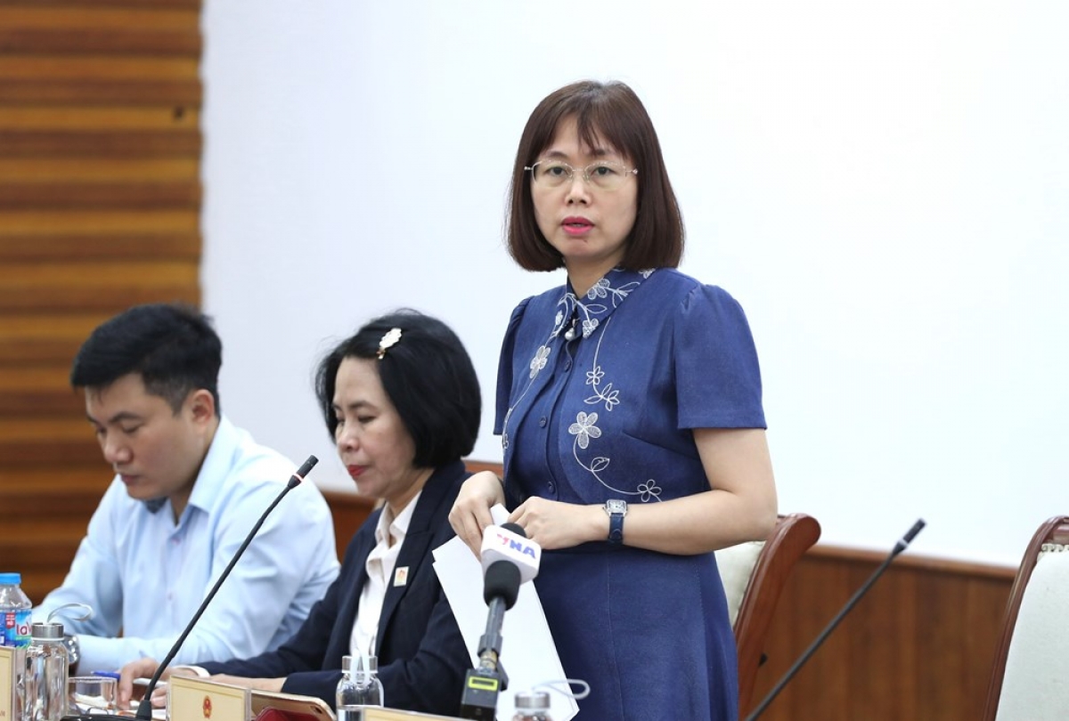 Bà Nguyễn Thị Hoa Mai, Phó Cục trưởng Cục Du lịch Quốc gia Việt Nam. Ảnh: Trần Huấn