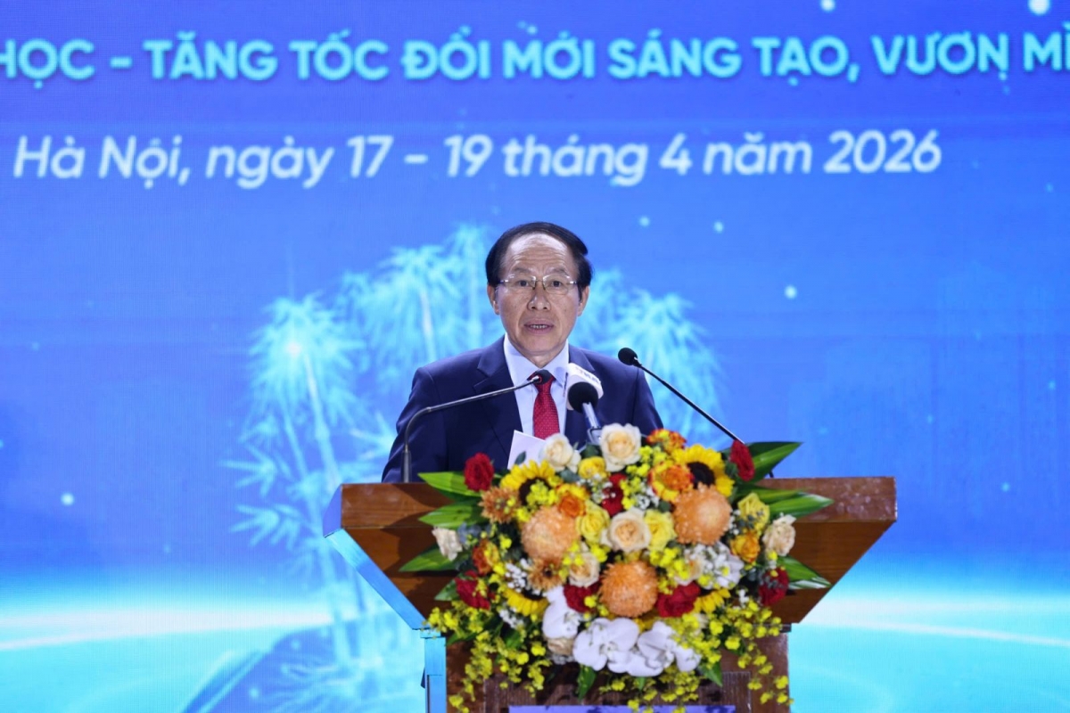 Phó Thủ tướng Chính phủ Lê Tiến Châu phát biểu tại Lễ Khai mạc. Ảnh: Moet