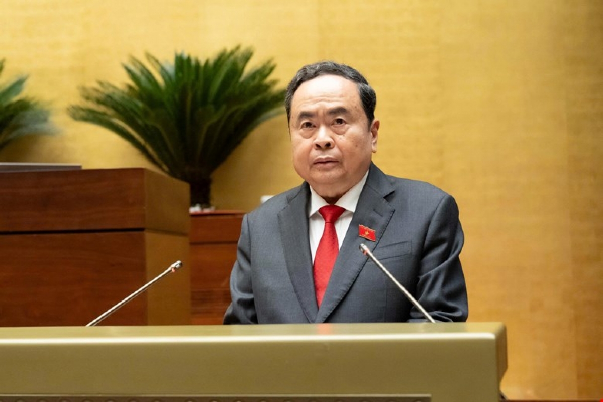 Chủ tịch Quốc hội khóa XVI Trần Thanh Mẫn. Ảnh: Cổng Thông tin điện tử Quốc hội