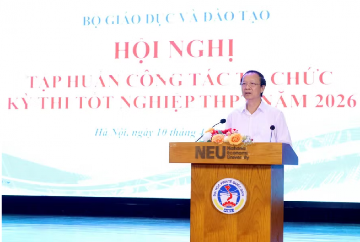 Thứ trưởng Thường trực Bộ GD-ĐT Phạm Ngọc Thưởng
Ảnh: Nguyễn Mạnh